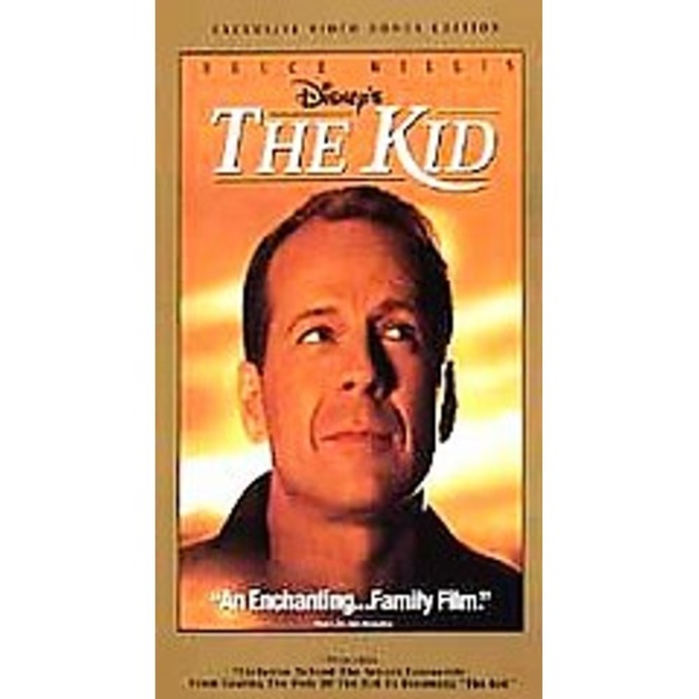 Disney's The Kid (VHS, 2001, Exclusive Video Bonus Edition) Bruce Willis Family